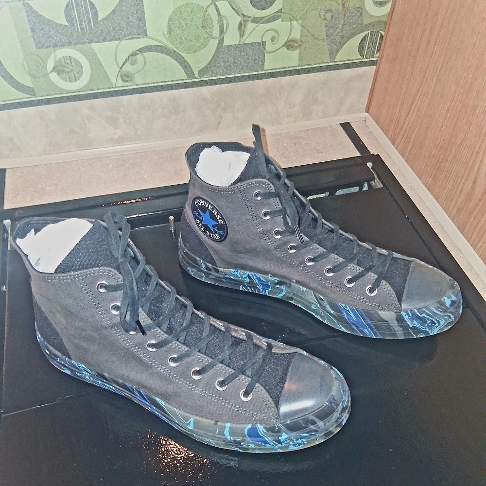 Converse Chuck Taylor All Star CX High - Marbled Black (A00426C) - Picture 3 of 10